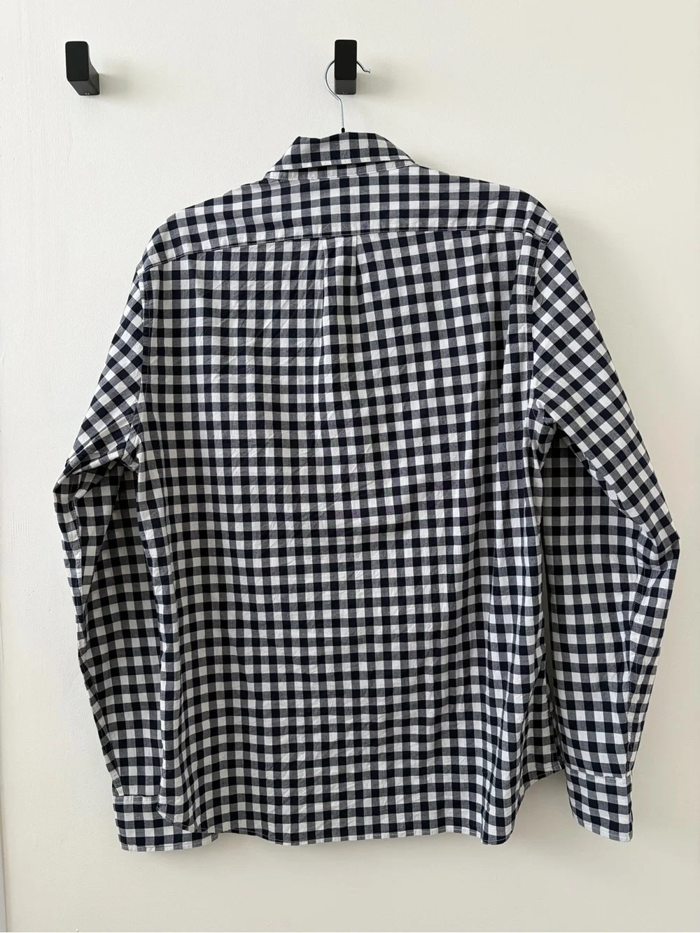 J. Crew - Navy & White Gingham - Slim Fit - Button Down Shirt